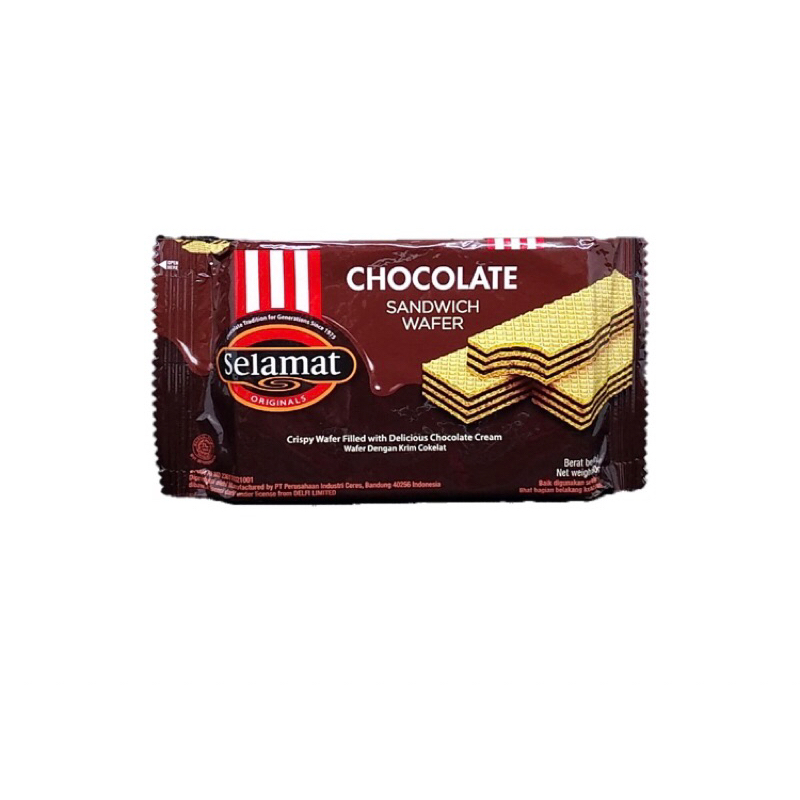 

Wafer selamat 45g chocolate
