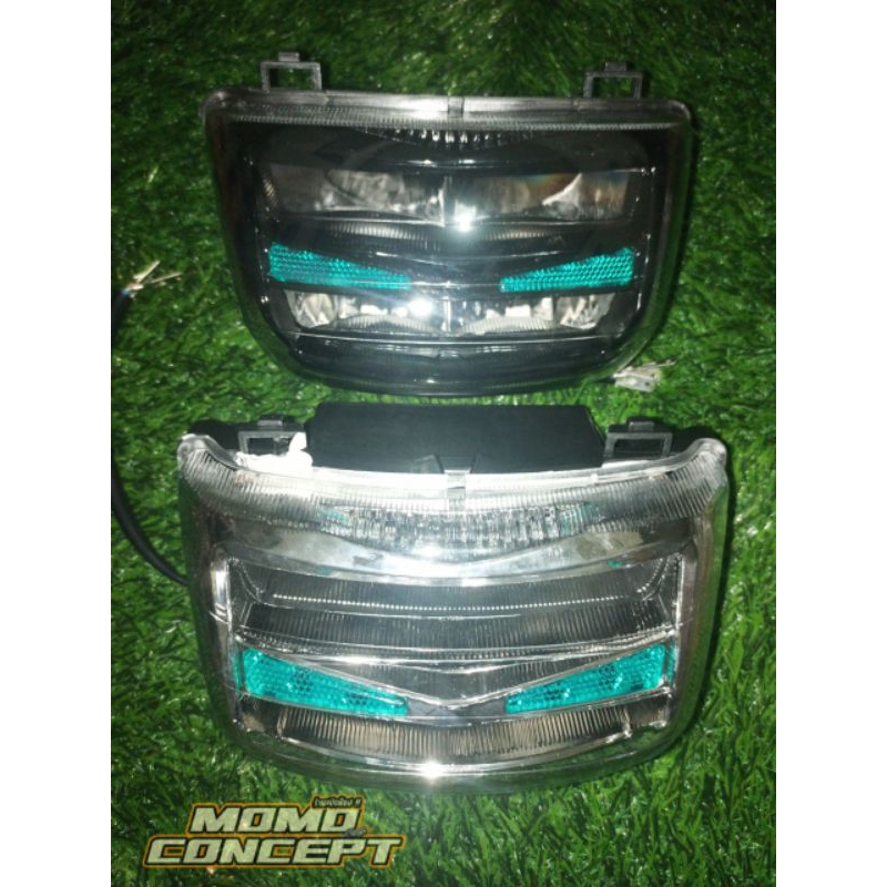 head lamp/lampu depan copy zhipat supra 100/wave 100