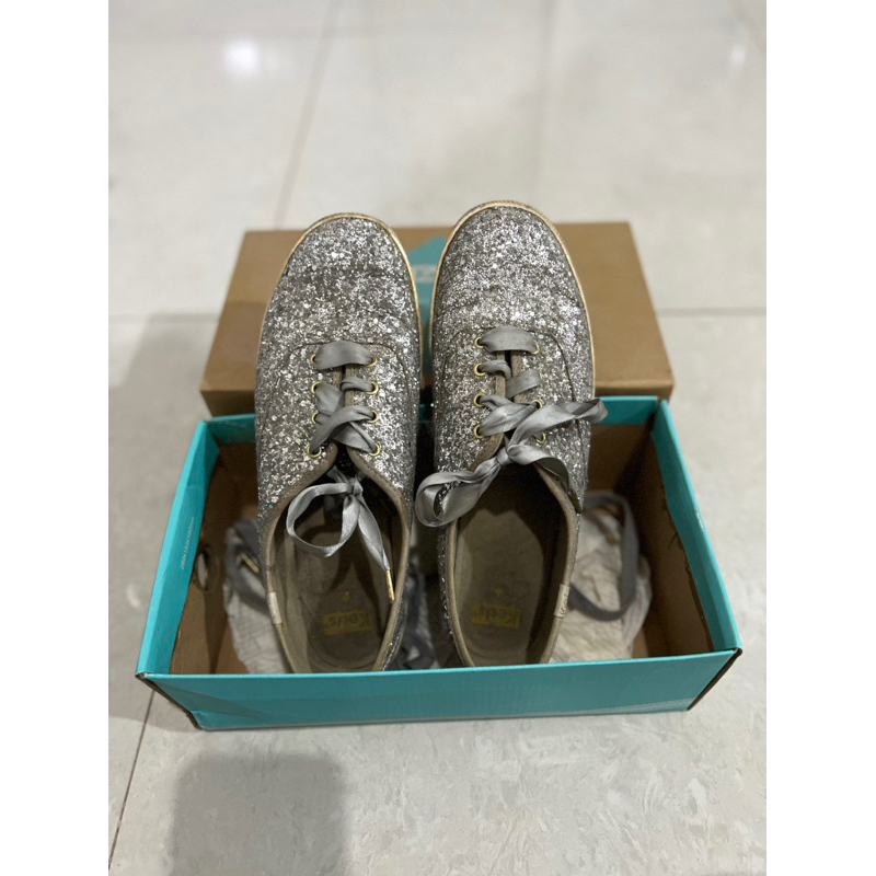 KEDS x KATE SPADE GLITTER SHOES (PRELOVED)