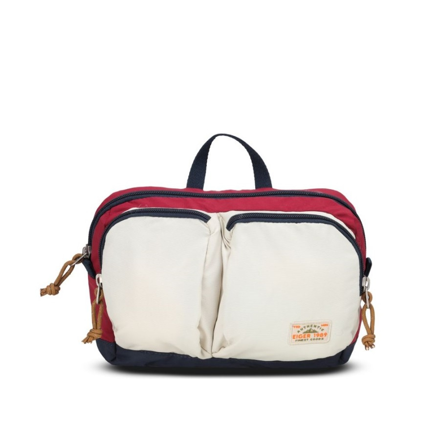 TAS PINGGANG WANITA EIGER SAIRA WAIST BAG WS - BURGUNDY