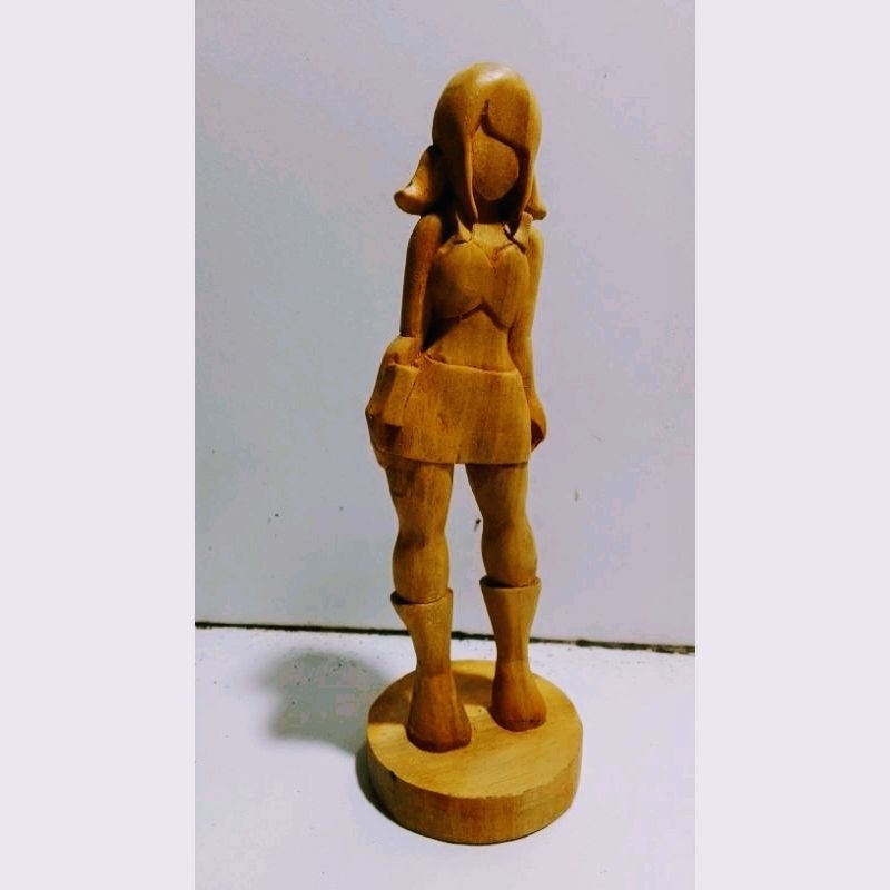 Patung Figure Anime Kayu Handmade