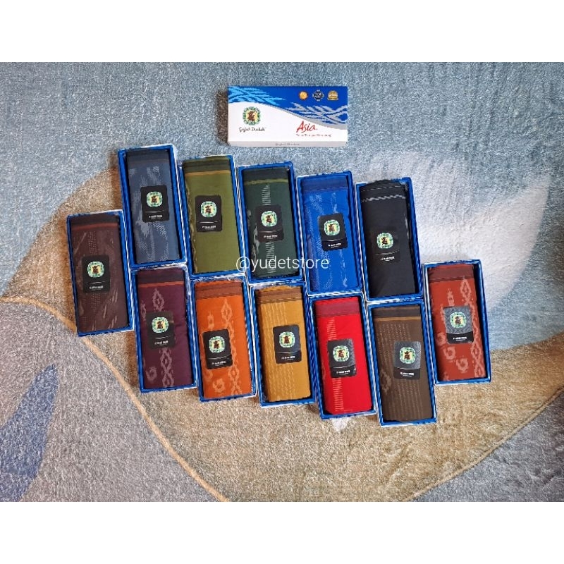 Sarung Dewasa Gajah Duduk Polos Tumpal Kembang Bahan Rayon Termurah