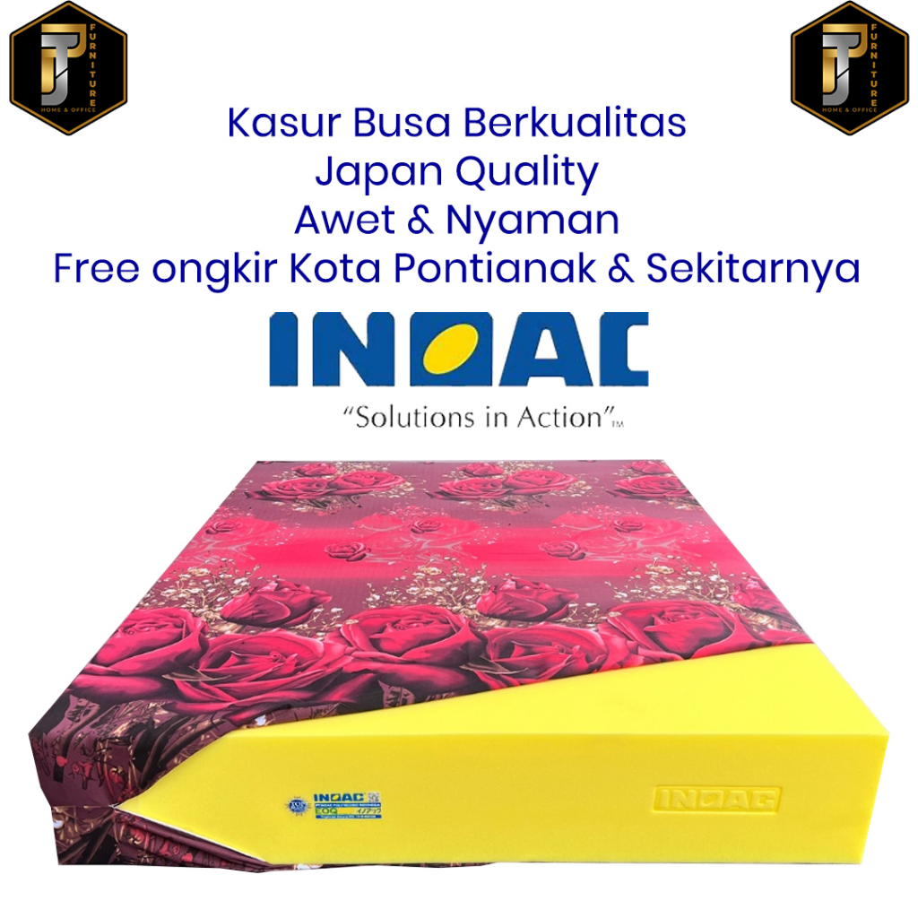 Kasur Busa Inoac Kuning/Kasur Busa Japan Quality/Kasur Busa Inoac Vita Foam Murah Pontianak