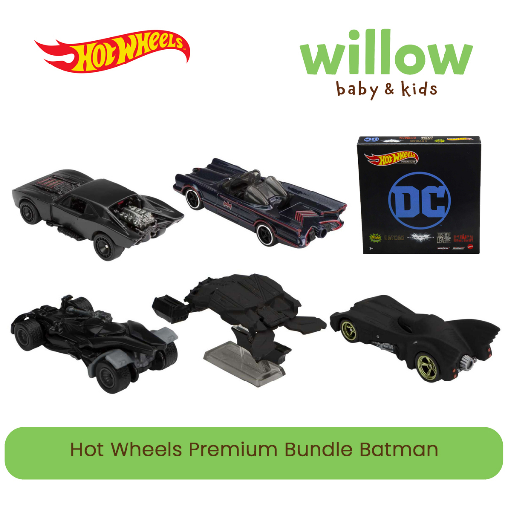 Diecast Mobil - Hot Wheels Premium Bundle Batman