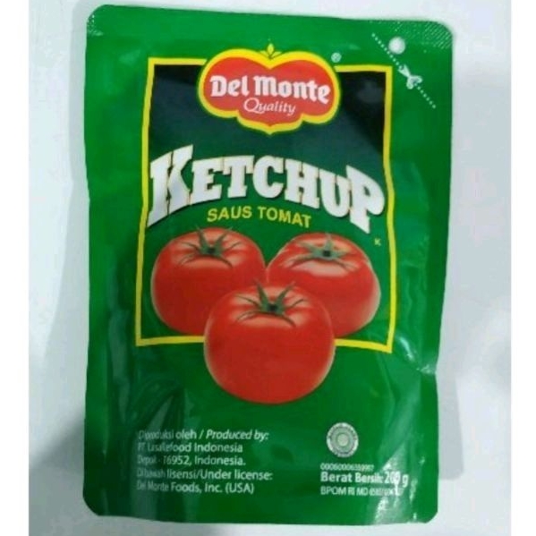 

DELMONTE saus tomat 200gr
