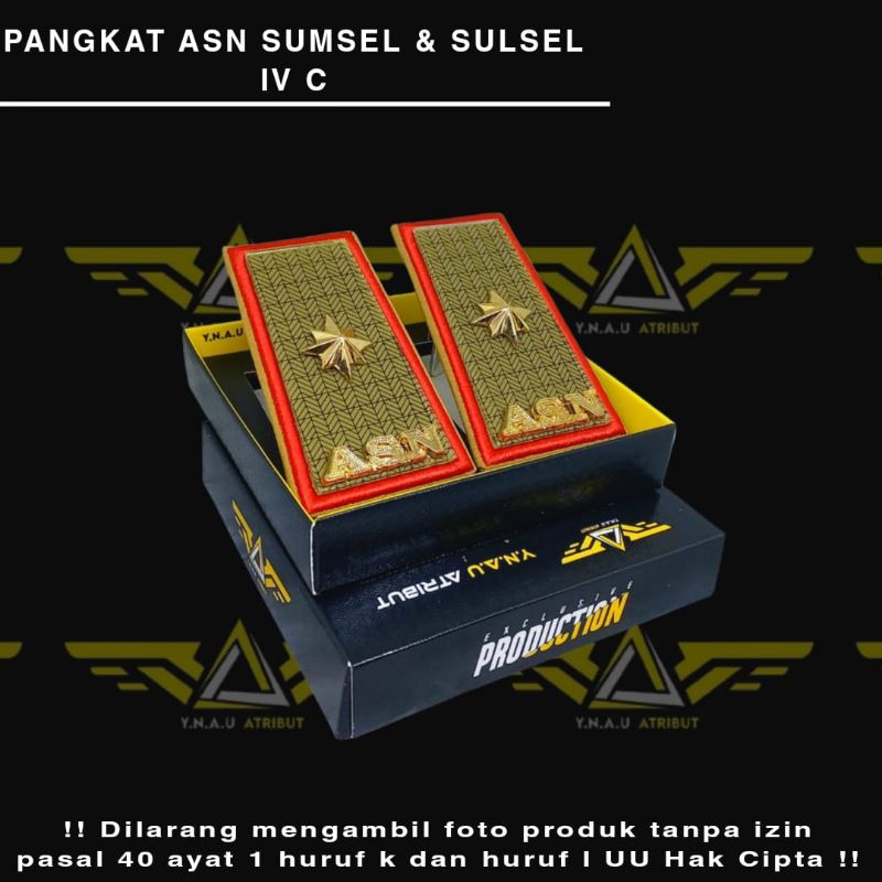 PANGKAT ASN SUMSEL & SULSEL 4C MIKA LIST BORDIR MERAH & PINKORPRI EXCLUSIVE TERBARU