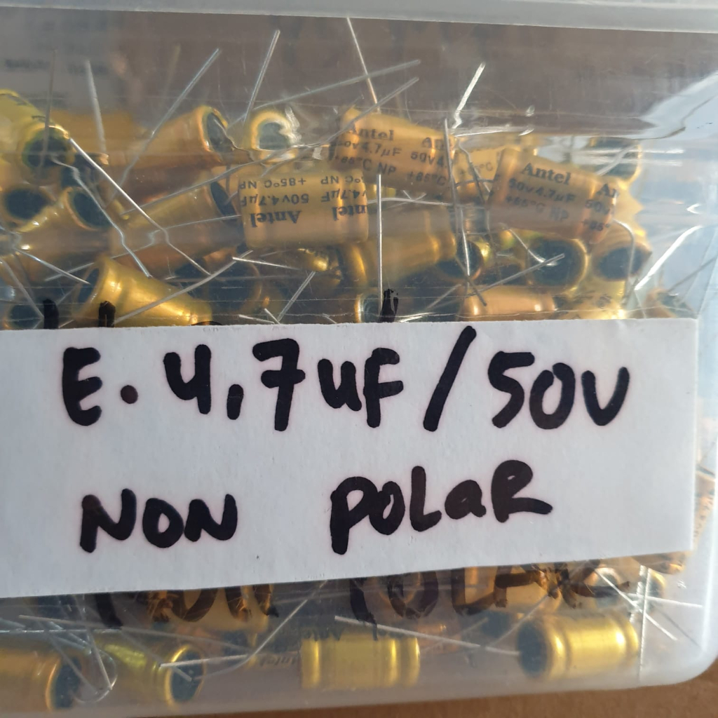 elco tweter non polar,elco 4.7uf 50v non polar,4.7UF NP, ELCO TWEETER