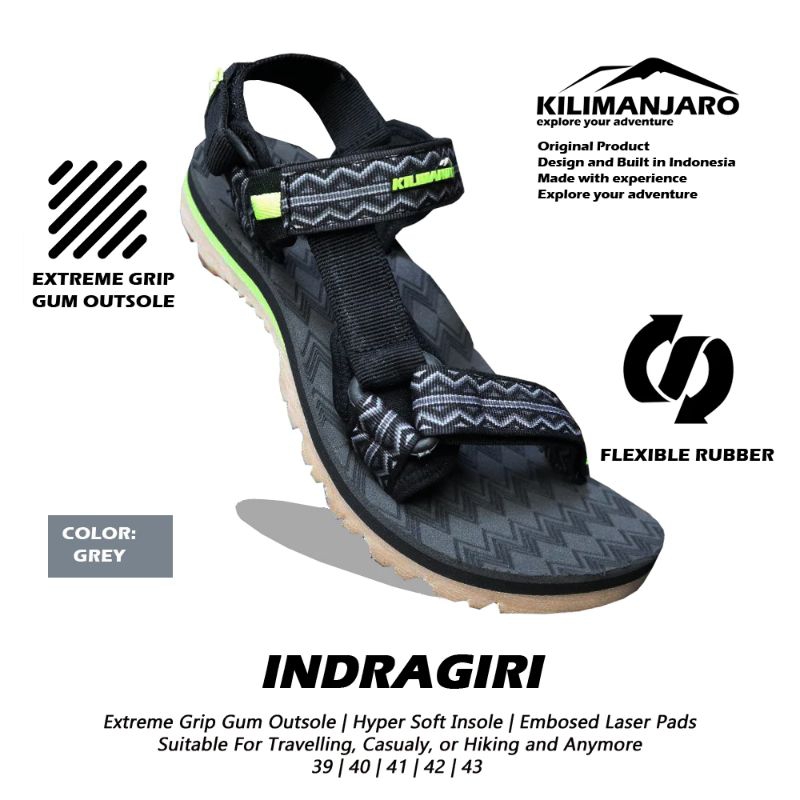 Sendal Gunung Kilimanjaro Indragiri - Sandal Outdoor Kilimanjaro Indragiri