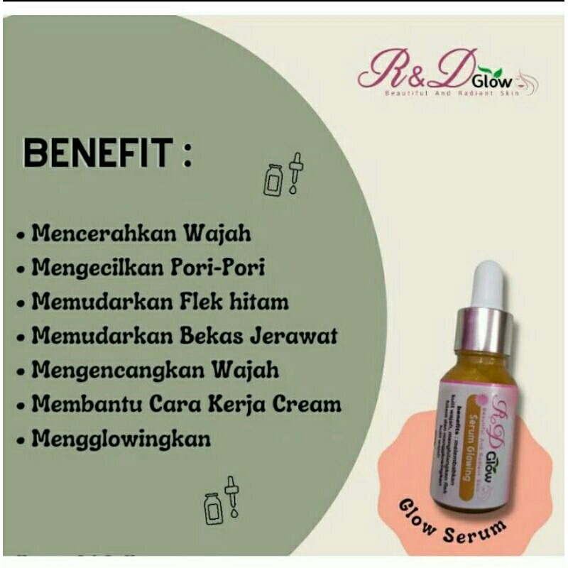 ✨Izzdihaar Kosmetik✨ Serum glowing/serum Acne R&D glow