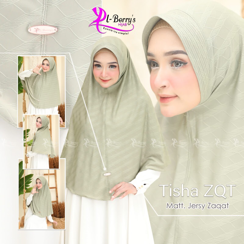 Ayraa Hijab❣️ Jilbab Instan Bergo Safa Z. Tisha XL Z. Jersey Zaqat Original El Berrys Hijab