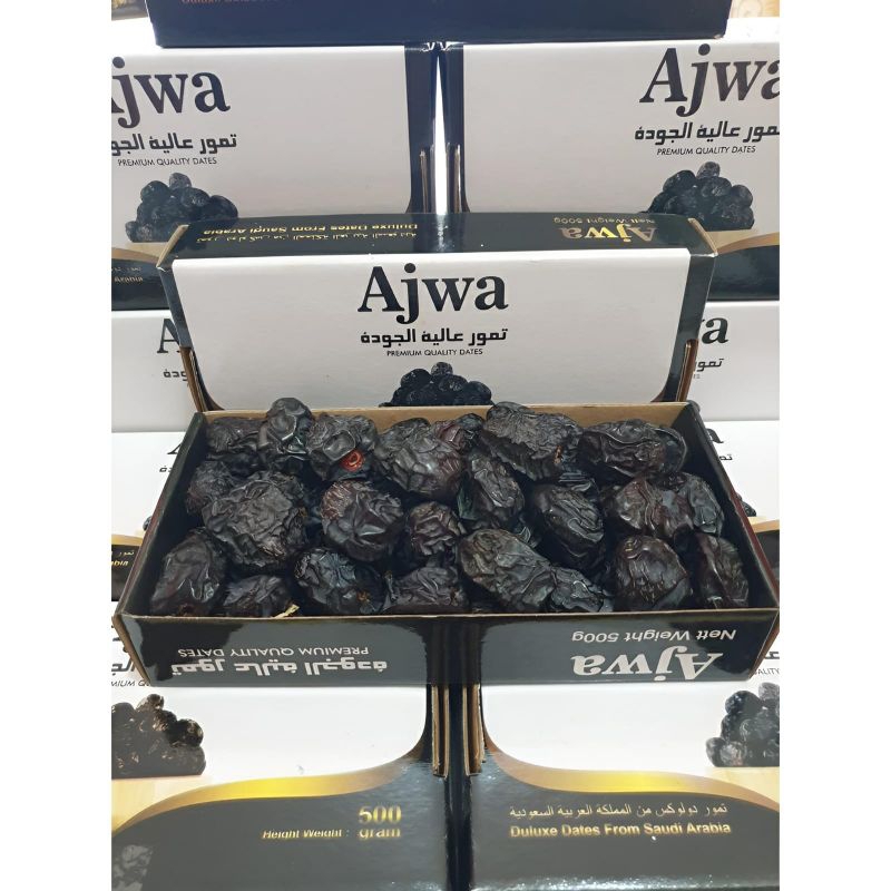 

Kurma Ajwa Kurma Nabi Kemasan Dus 500gr