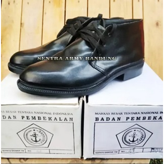 Sepatu Jatah pembekalan PDH molding TNI-AD, Security, Paskibra
