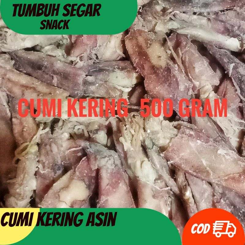 

500 gram CUMI ASIN KERING .OLEH OLEH KHAS CILACAP