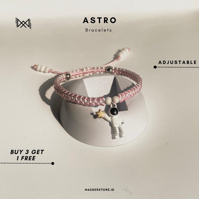 [Astro] Bracelet | Gelang Serut Astronot Fashion