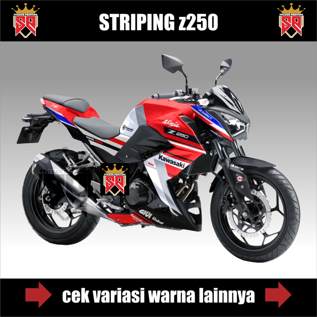 DECAL STRIPING NINJA Z250/KAWASAKI NINJA Z 250