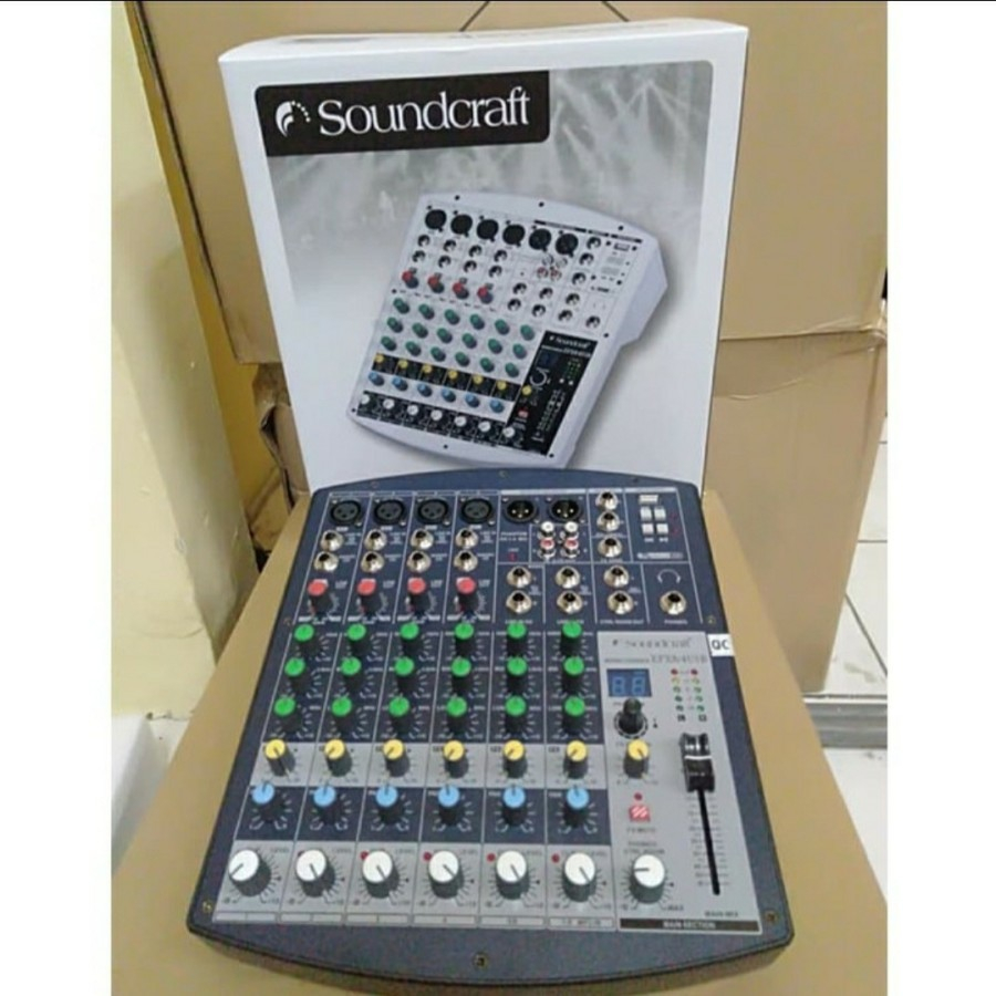 Mixer Soundcraft EFX 8 (NEW) - EFFECT DSP 99