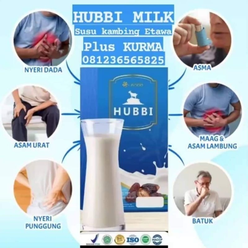 

Susu Hubbi 1 Box Isi 10 sachet Berat 50 gram Harga Rp 129.000ribu