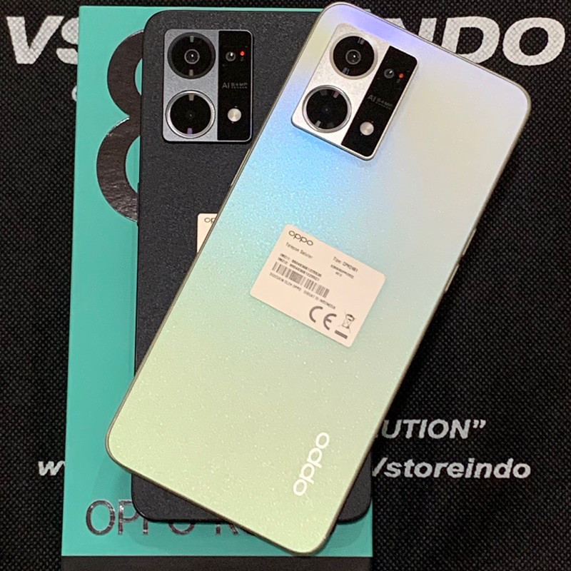Oppo Reno 8 4G 8/256 GB Garansi Resmi Indonesia Second Bekas Original