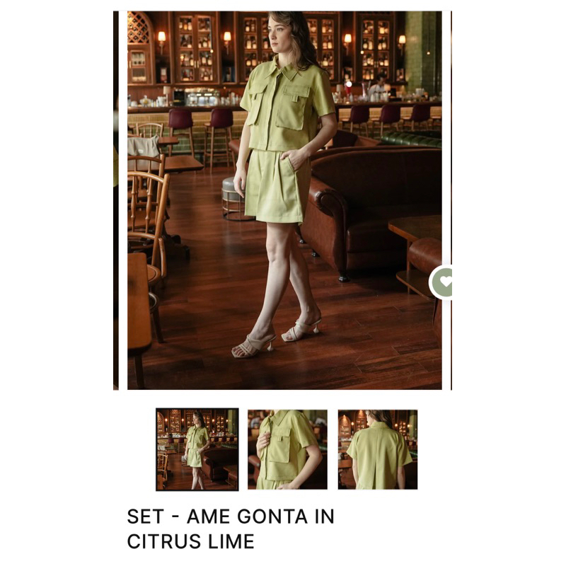 MAVEN Ame Gonta in Citrus Lime