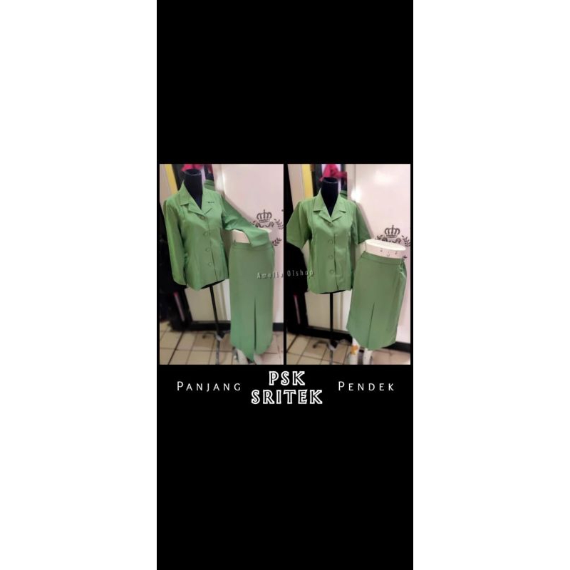 baju psh sritek pusat persit sesuai mupus