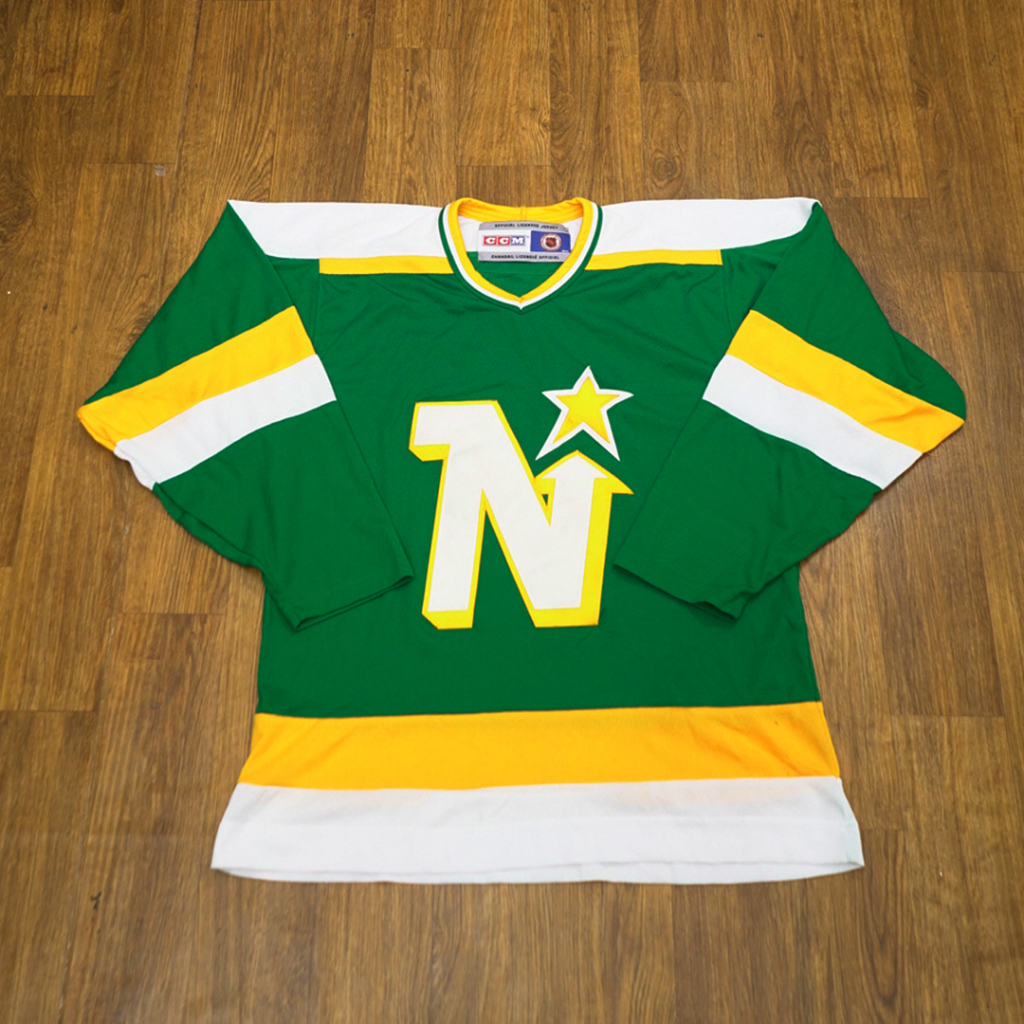 Jersey Hockey NHL CCM Bobby Smith Minnesota North Stars Thriwba