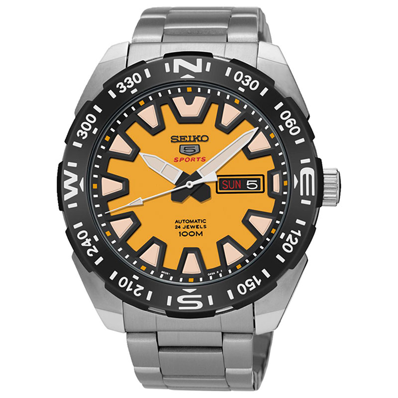Jam Tangan Seiko Automatic 5 Sport SRP745K1 Man Pria Stainless Steel Murah Original