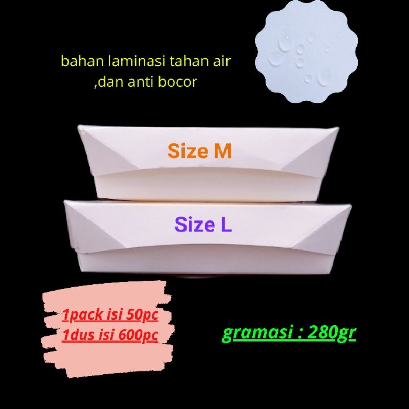 GRATIS GRATIS GRATIS 10PCS PAPER LUNCH BOX