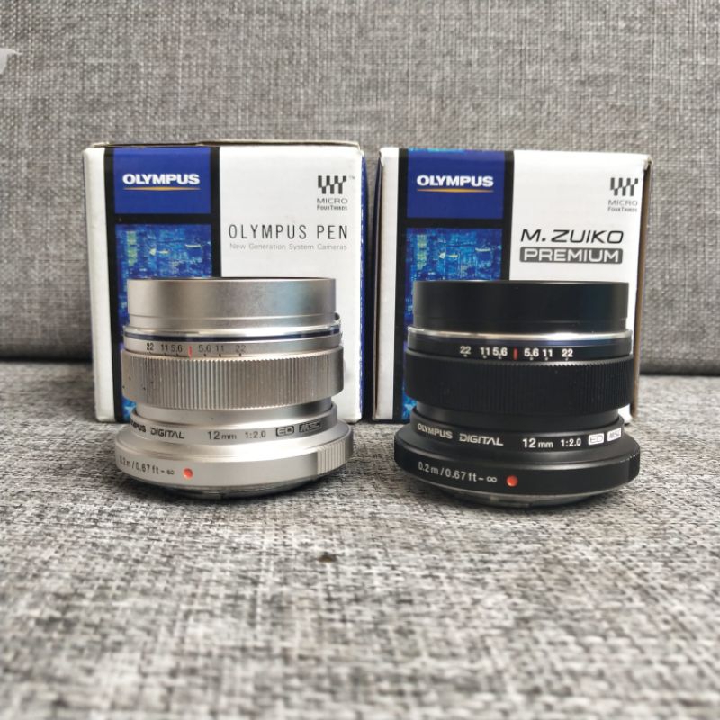 Lensa Olympus 12mm f2.0 Lensa Fix Mirrorless Olympus