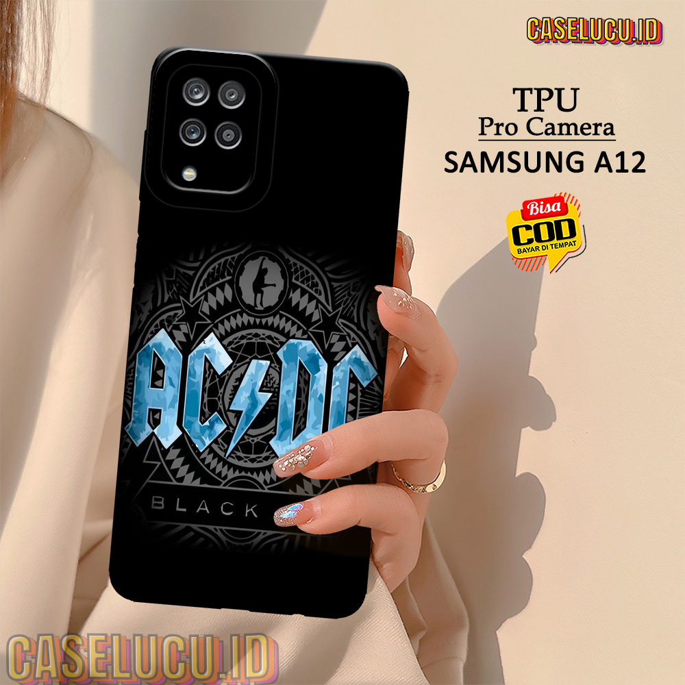 Casing Hp Samsung A12 Terbaru - Fashion Case Band - Case Samsung A12 - Soft Case Hp Samsung A12 - Ke