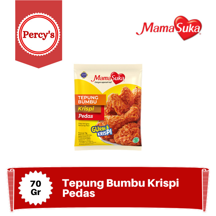 

MamaSuka - Tepung Bumbu Krispi Pedas 70gr