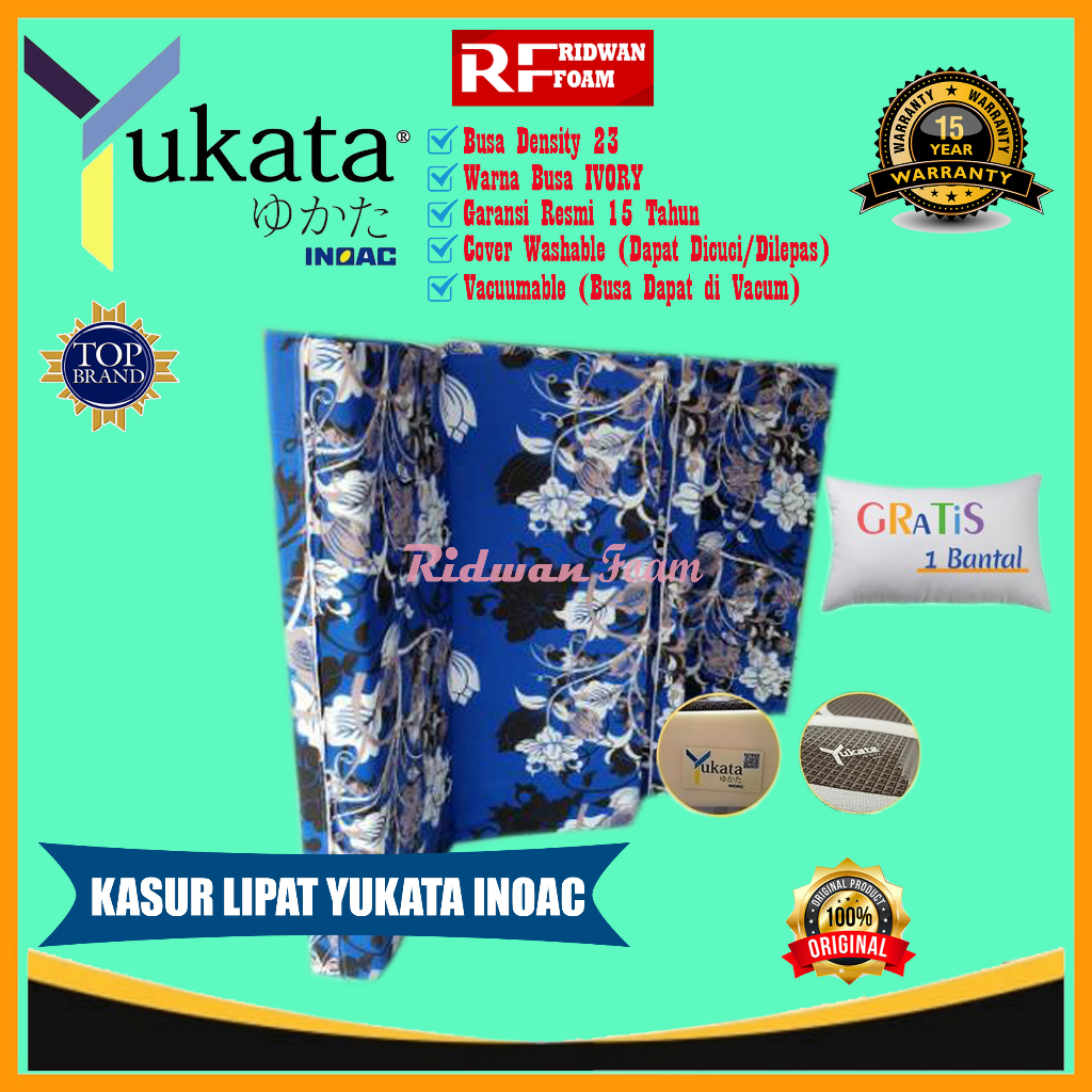 Original Kasur Lipat Yukata Inoac Garansi 15 Thn