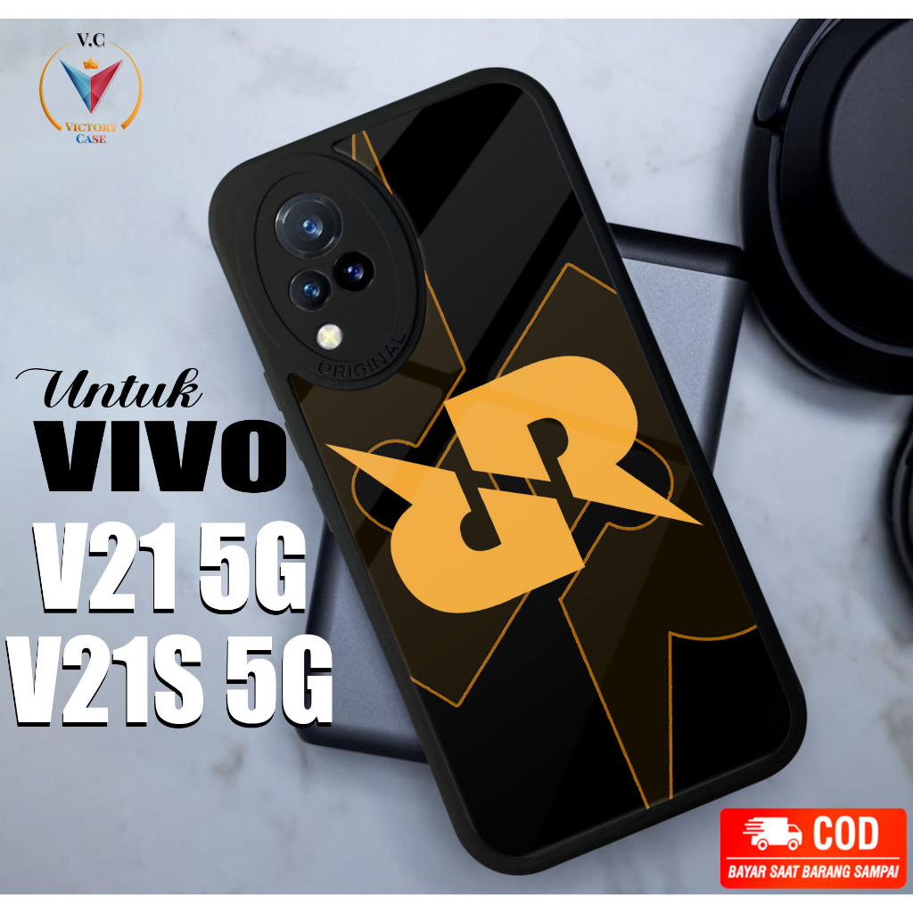Case Vivo V21 5G V21S 5G Victory Case Motif [ RRQ ] Case Hp Glossy Casing Hardcase Softcase Bisa cod