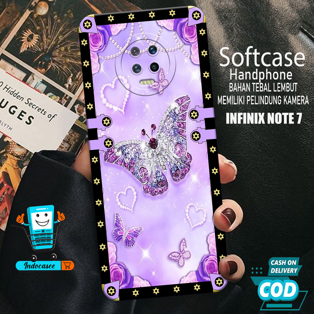 Case Hp INFINIX NOTE 7 - Softcase INFINIX NOTE 7 Terbaru - Casing INFINIX NOTE 7 - Kesing INFINIX NO