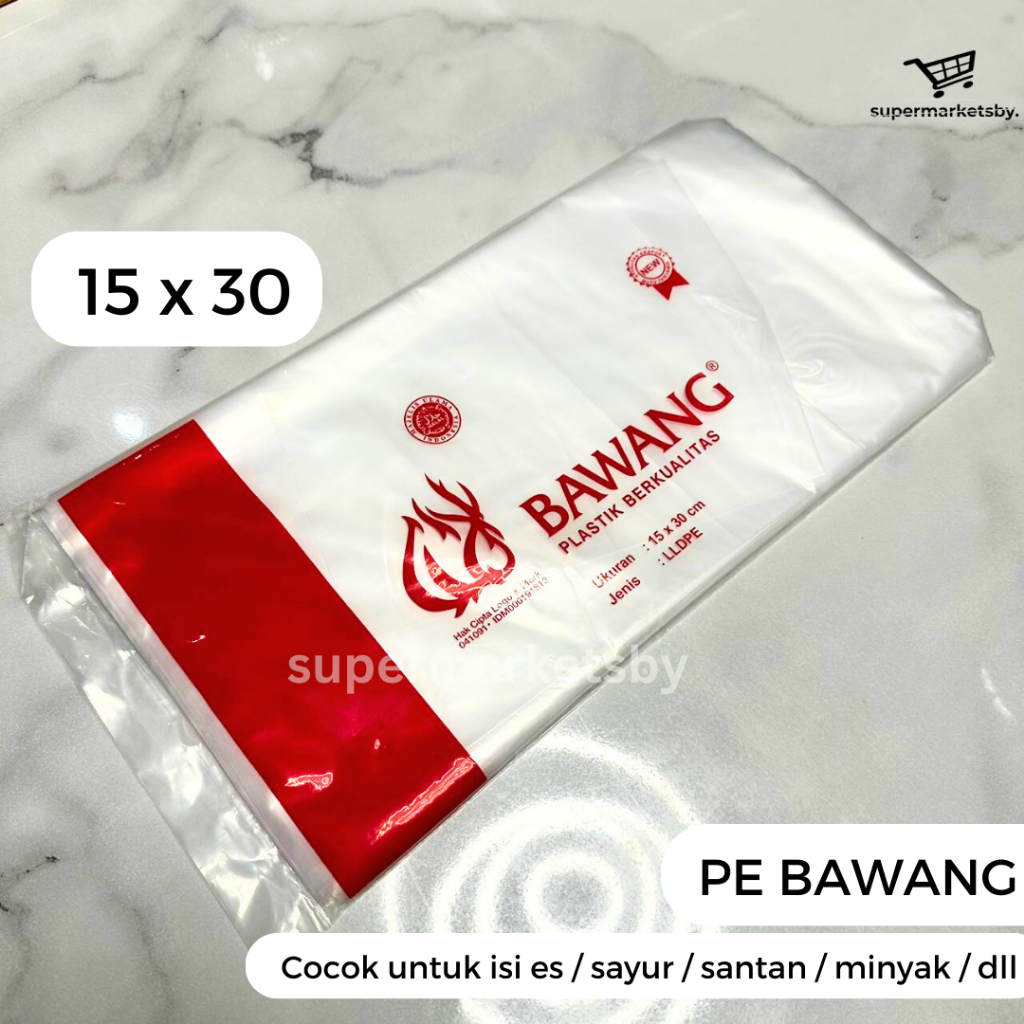 [PE BAWANG] PLASTIK ES / PLASTIK SAYUR MURAH / PLASTIK 1/4 KG, 1/2KG, 1KG, 2KG