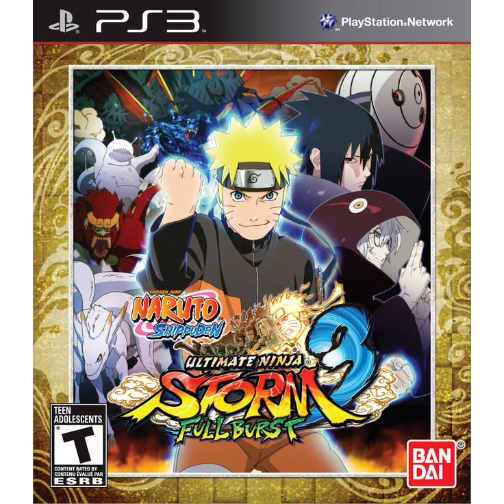 Game PS3 PKG CFW OFW HEN Naruto Shippuden Ultimate Ninja Storm 3 Full Burst