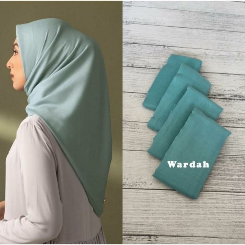 Hijab Segi Empat Polos / Jilbab Segi Empat Polos / Kerudung Segi Empat Polos / Hijab Syari Jumbo Voa