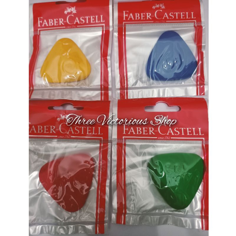 

Original Faber Castell Grip Eraser Penghapus crayon