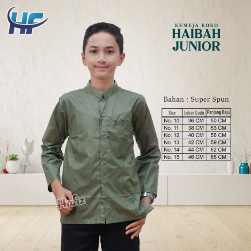 Koko Anak Laki Laki Koko Anak Import Haibah Ammu Lengan Panjang