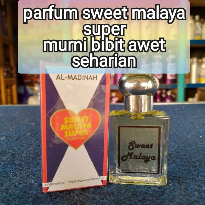 Minyak Wangi Sweet Malaya Kualitas Super Isi 15 Ml Roll On Minyak Harum Harun Bin Ali  Minyak Wangi 