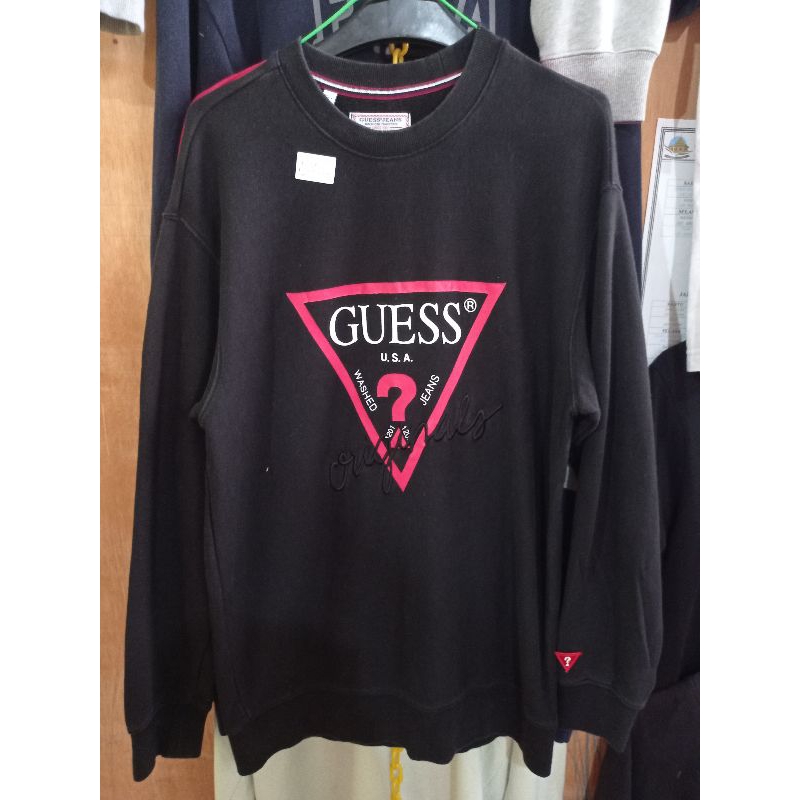 crewneck guess second