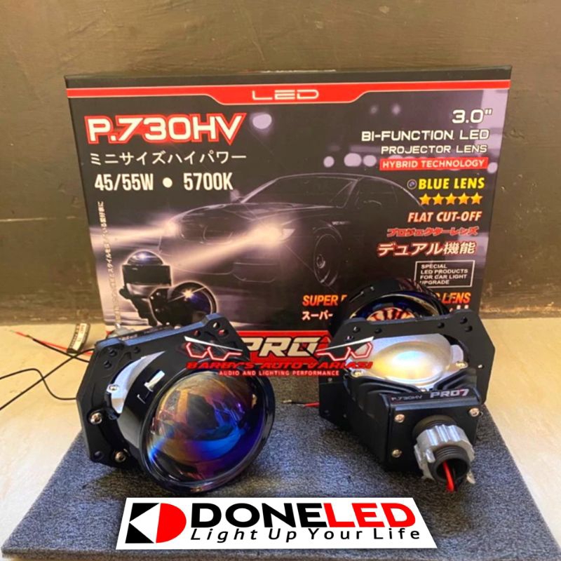 PROJECTOR BILED PRO7 P730HV  3 INCH BLUE LENS H4
