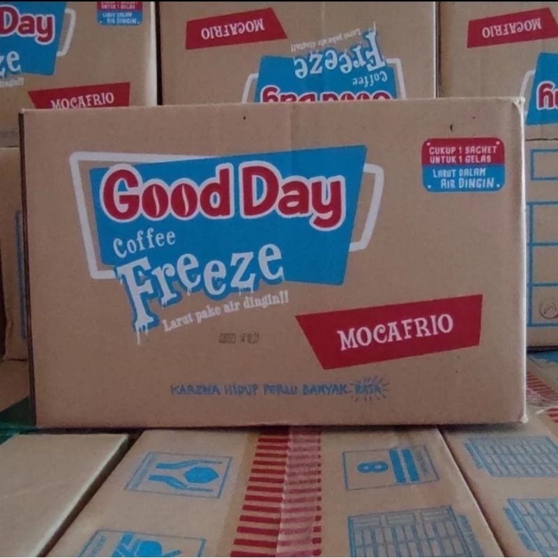 

Good Day Freeze Mocafrio ( satu dus isi 120 sachet )