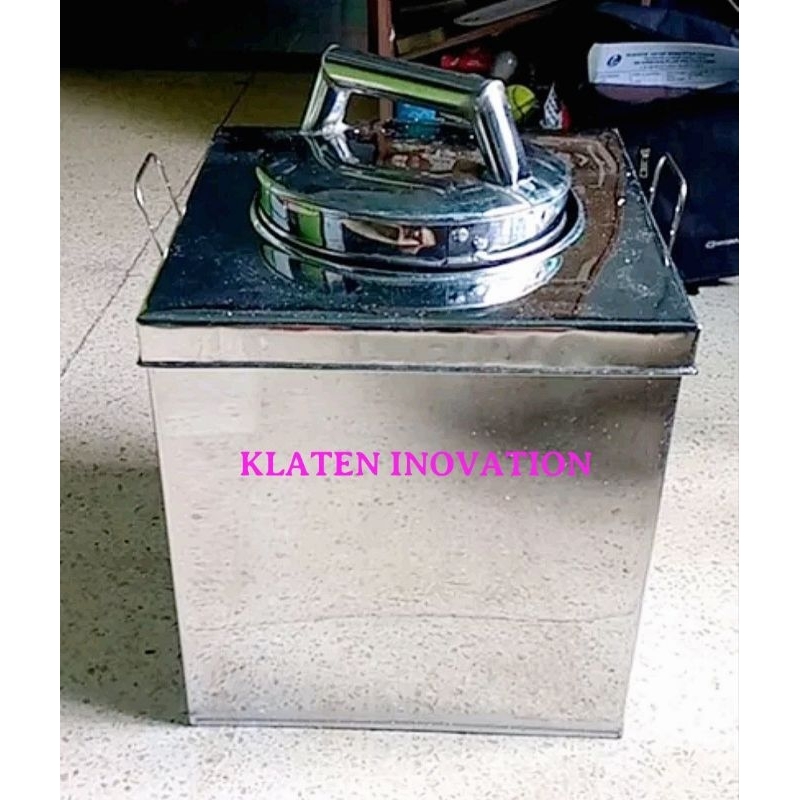 TABUNG BOX KOTAK ES PUTER 3 LITER LENGKAP