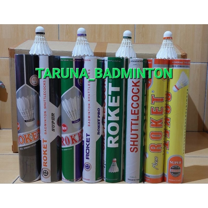 Shuttlecock Roket Hitam