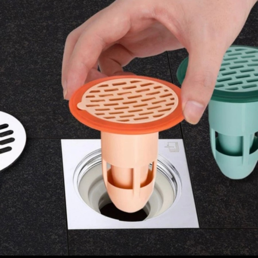 Saringan Kamar mandi / Penutup saluran air kamar mandi anti bau saringan wastafe anti kecoa