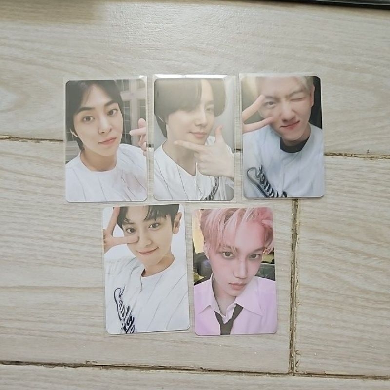 EXO jersey pc uniform kwangya A cream soda exist pop up suho chanyeol xiumin kai photocard official 