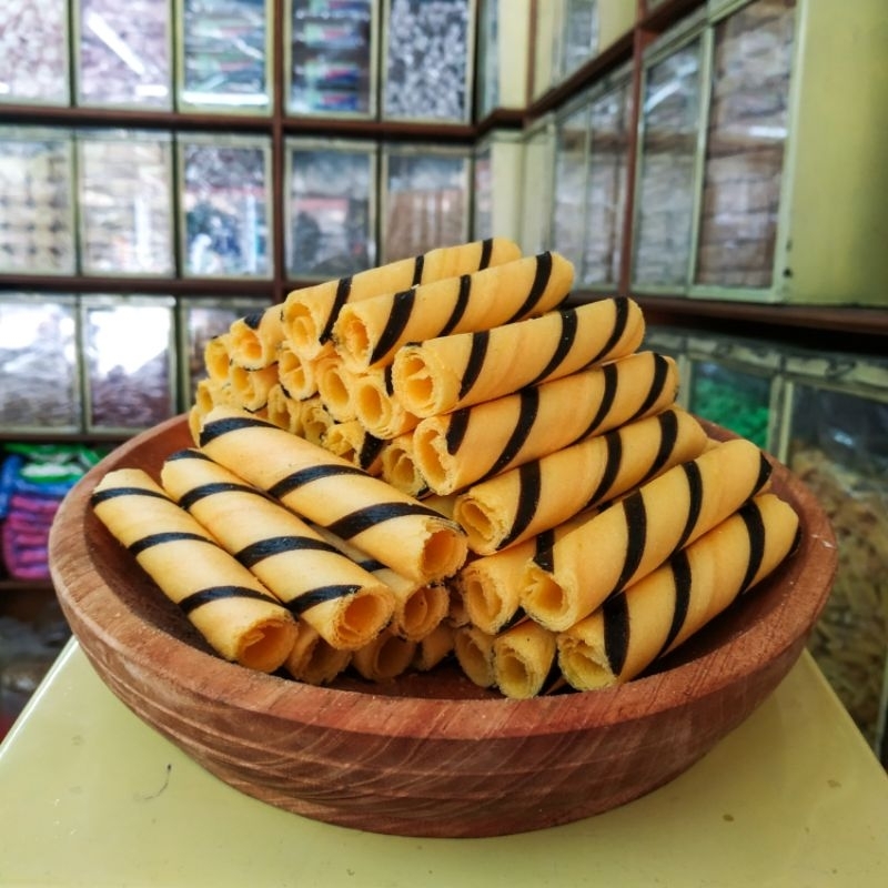 

WAFFER TELOR GULUNG / EGG ROLL