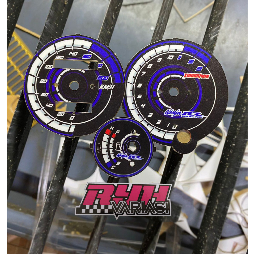 panel papan speedometer ninja rr old