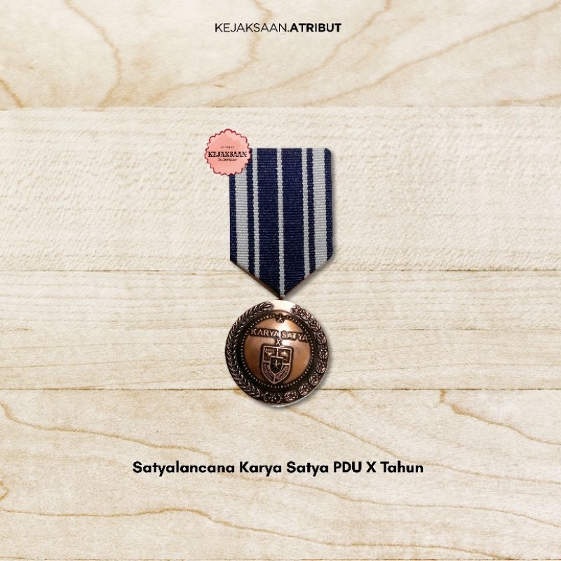 Pin Satya Lancana Karya Satya PDU 10,20,30 Tahun