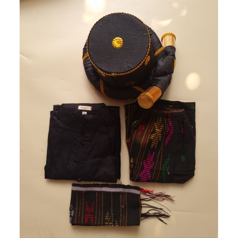 RB Baju Adat Anak Batak Ulos Mandailing Laki Laki VAMERU